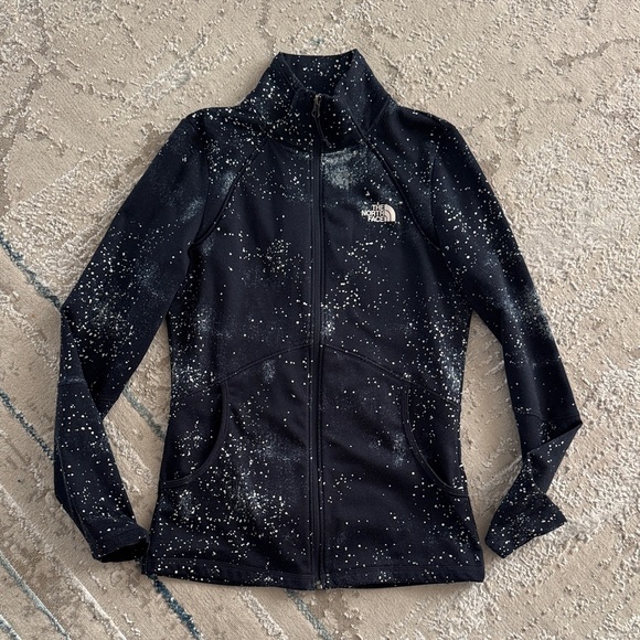 The North Face Jackets & Blazers - The North Face Women's Black and White Speckled Ski Jacket